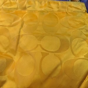 Yellow Coach Crossbody
